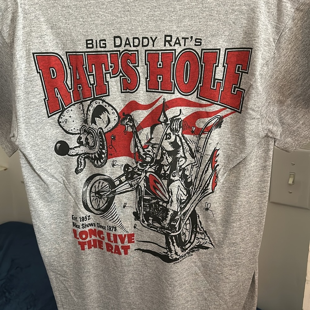 big daddy 🐀 rat’s Rat Bike Show 🏍️ Vintage T Size S